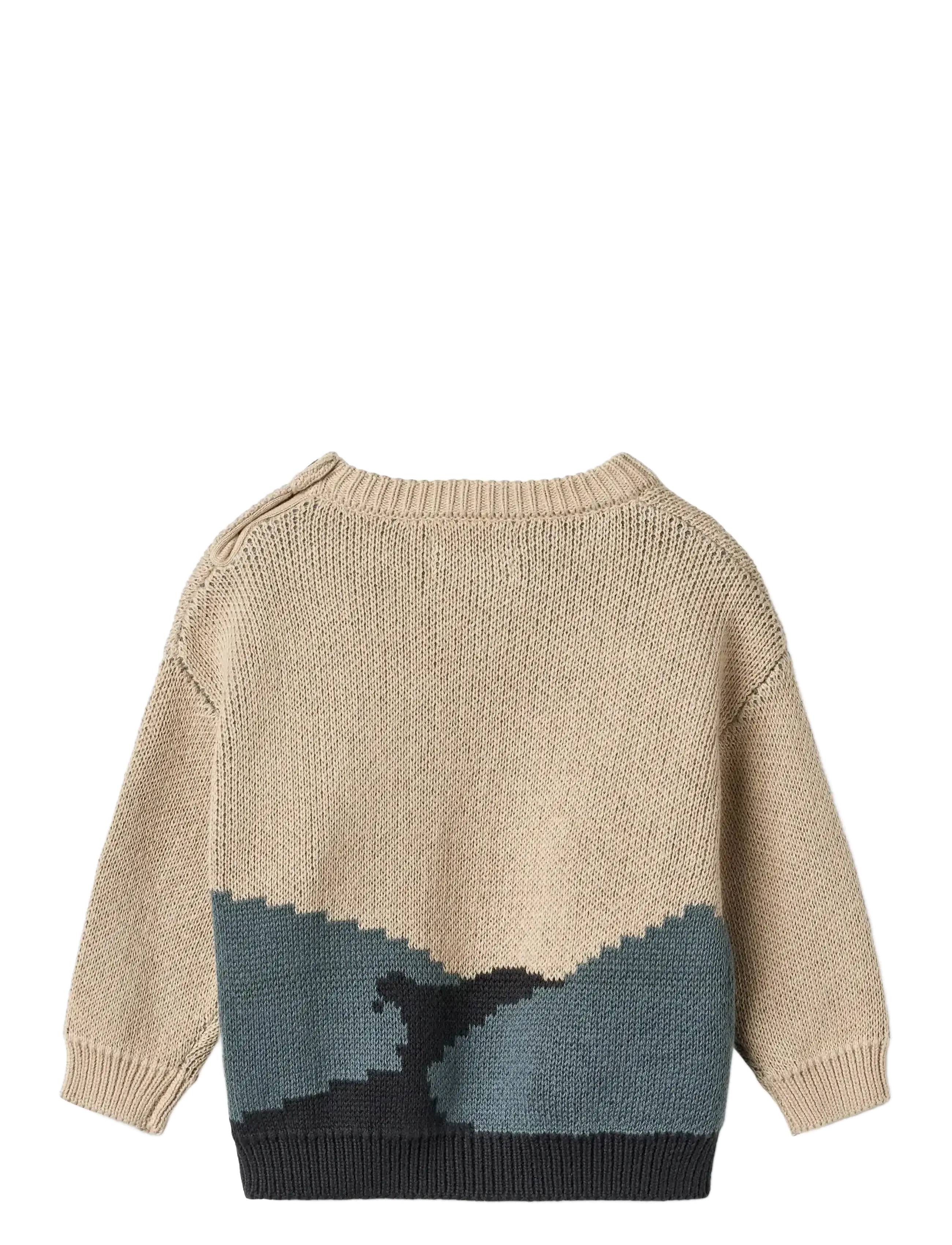 Wheat - Jacquard Pullover William - warm sand - 2