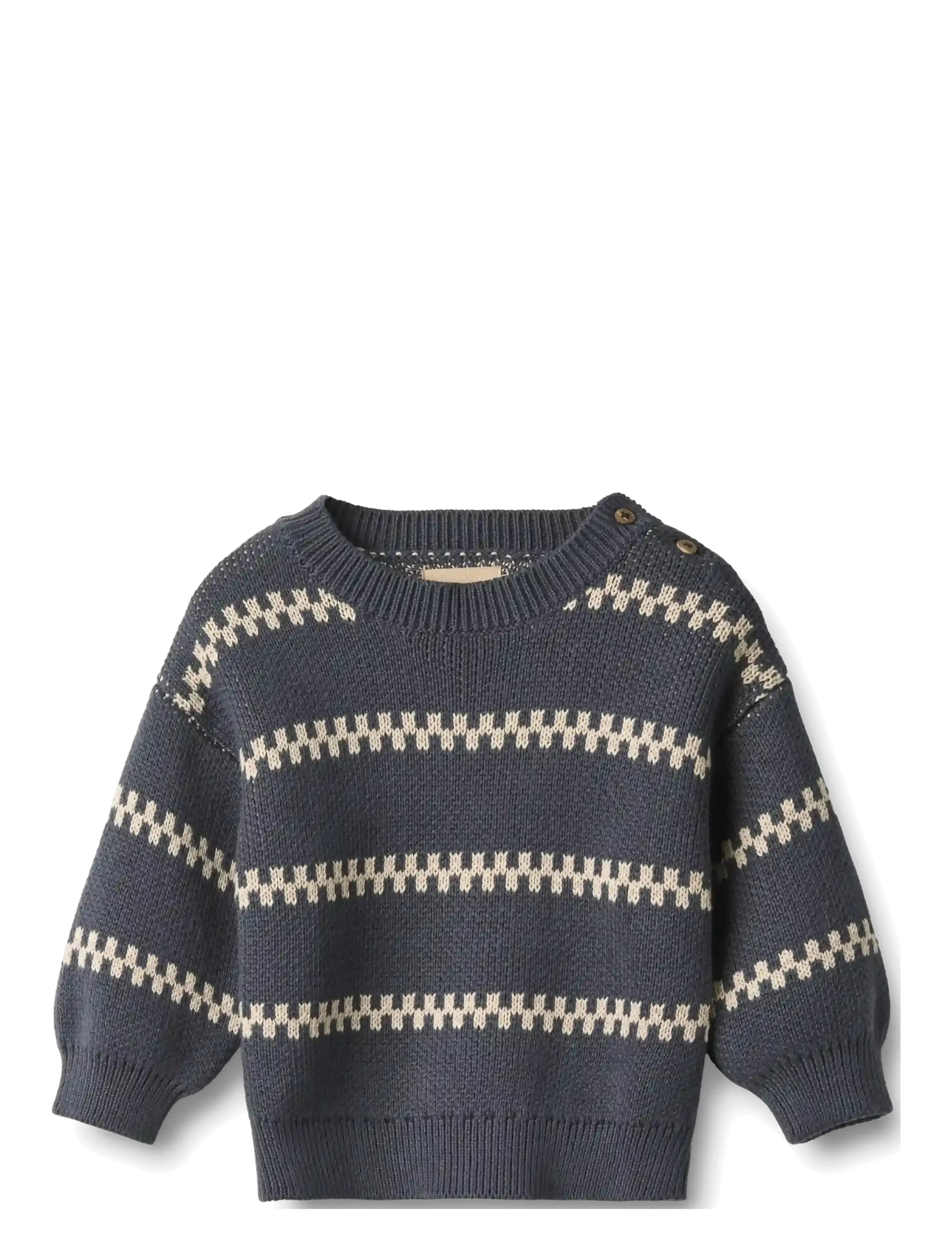 Wheat Jacquard Pullover Harlow - Alles anzeigen - GREYBLUE / navy