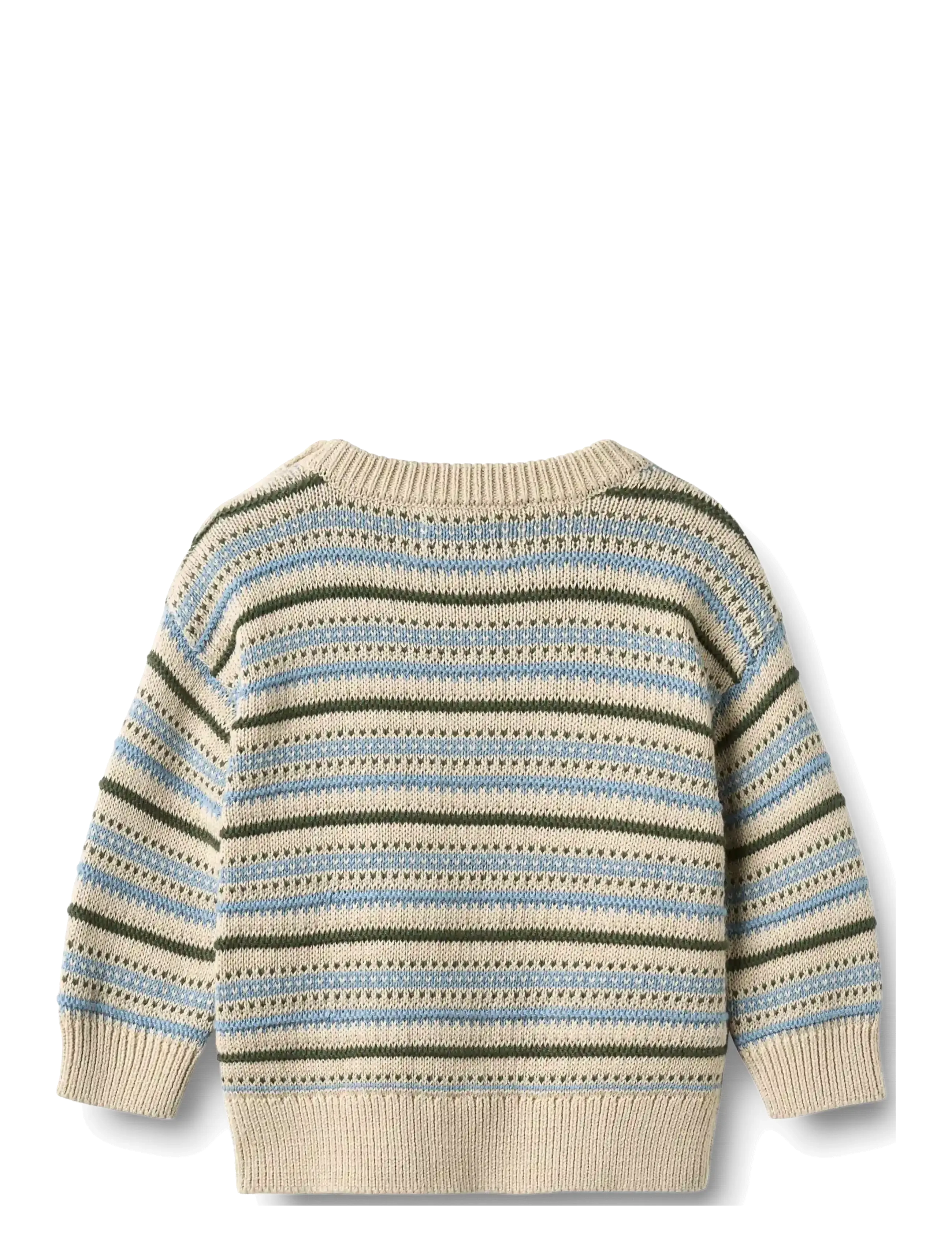 Wheat - Jacquard Pullover Harlow - pullover - offwhite - 2