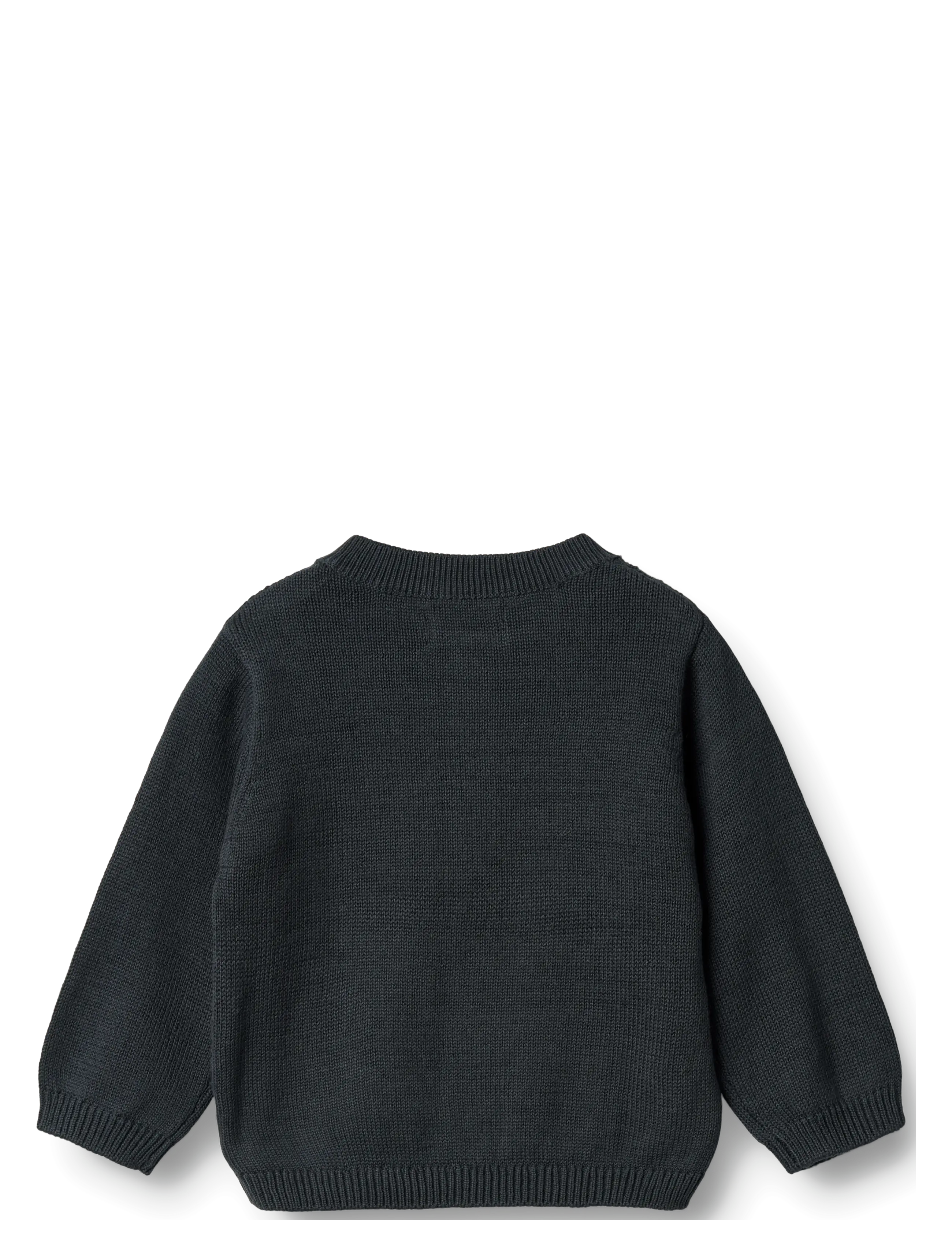Wheat - Knit Cardigan Bjørn - koftor - navy - 2