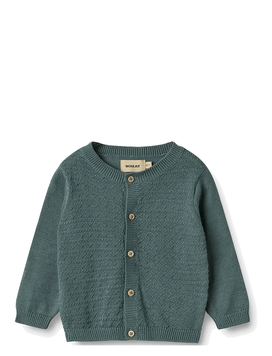 Wheat - Knit Cardigan Bjørn - cardigans - stormy weather - 1