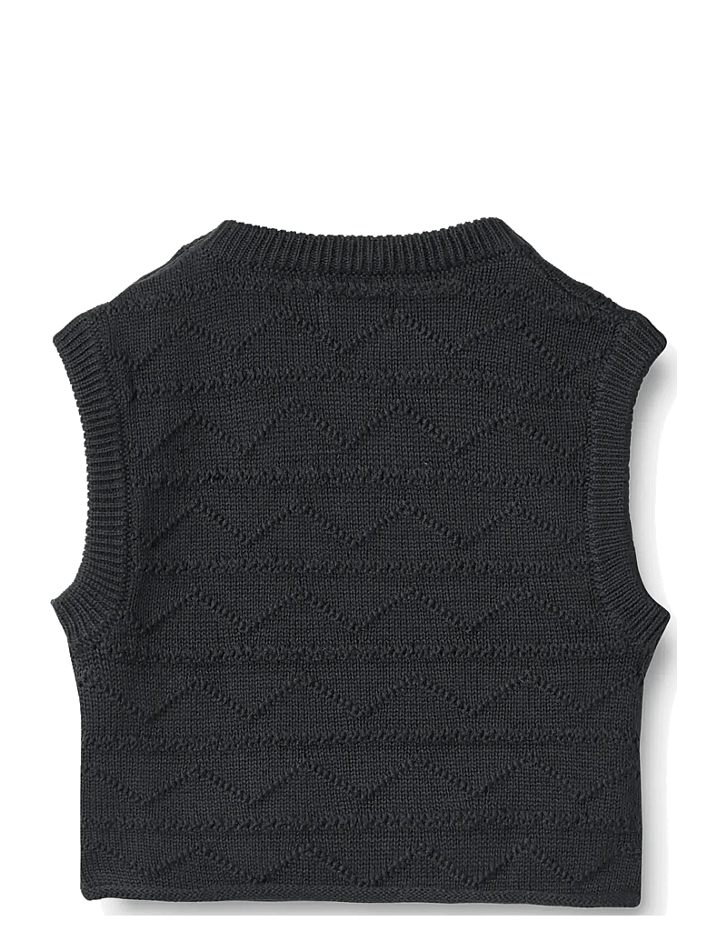 Wheat - Knit Vest Bobby - navy - 1