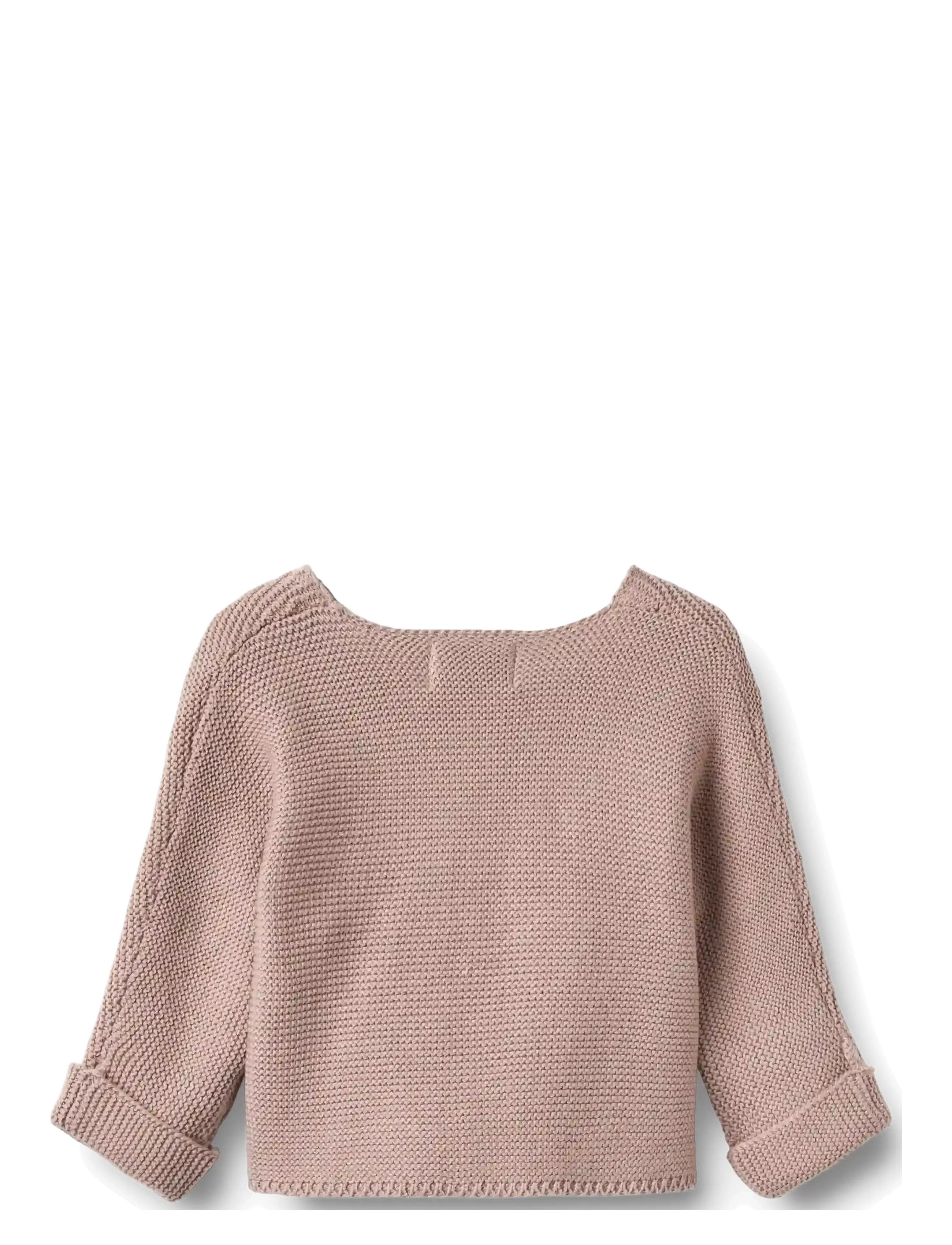 Wheat - Knit Wraparound L/S Siva - dry rose - 1
