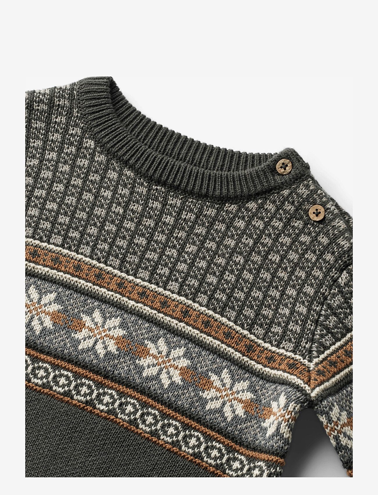 Wheat - Knit Pullover Julius - raven - 2