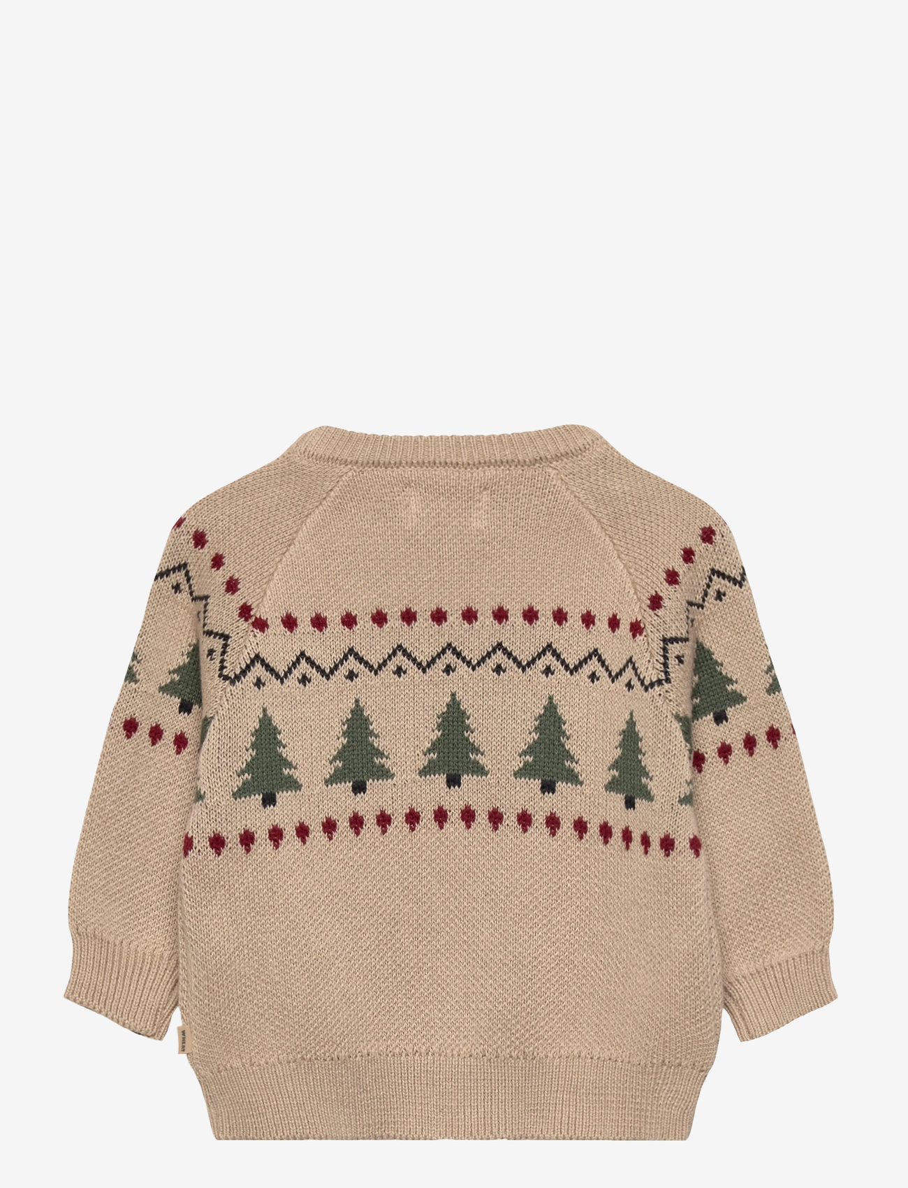 Wheat - Jacquard Pullover Balou - jumpers - warm sand - 1