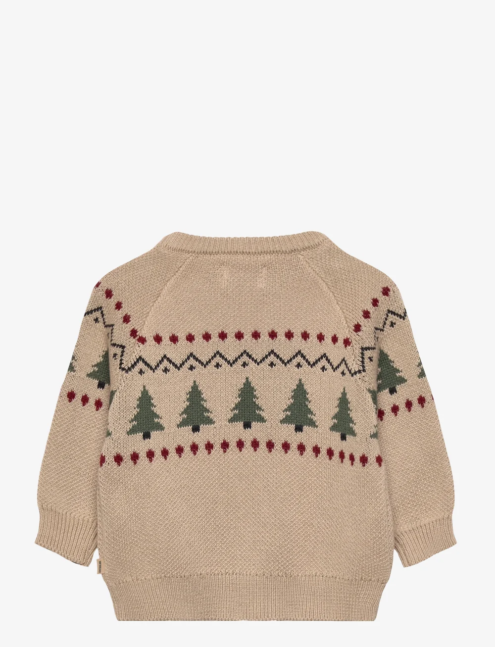 Wheat - Jacquard Pullover Balou - stickade tröjor - warm sand - 1