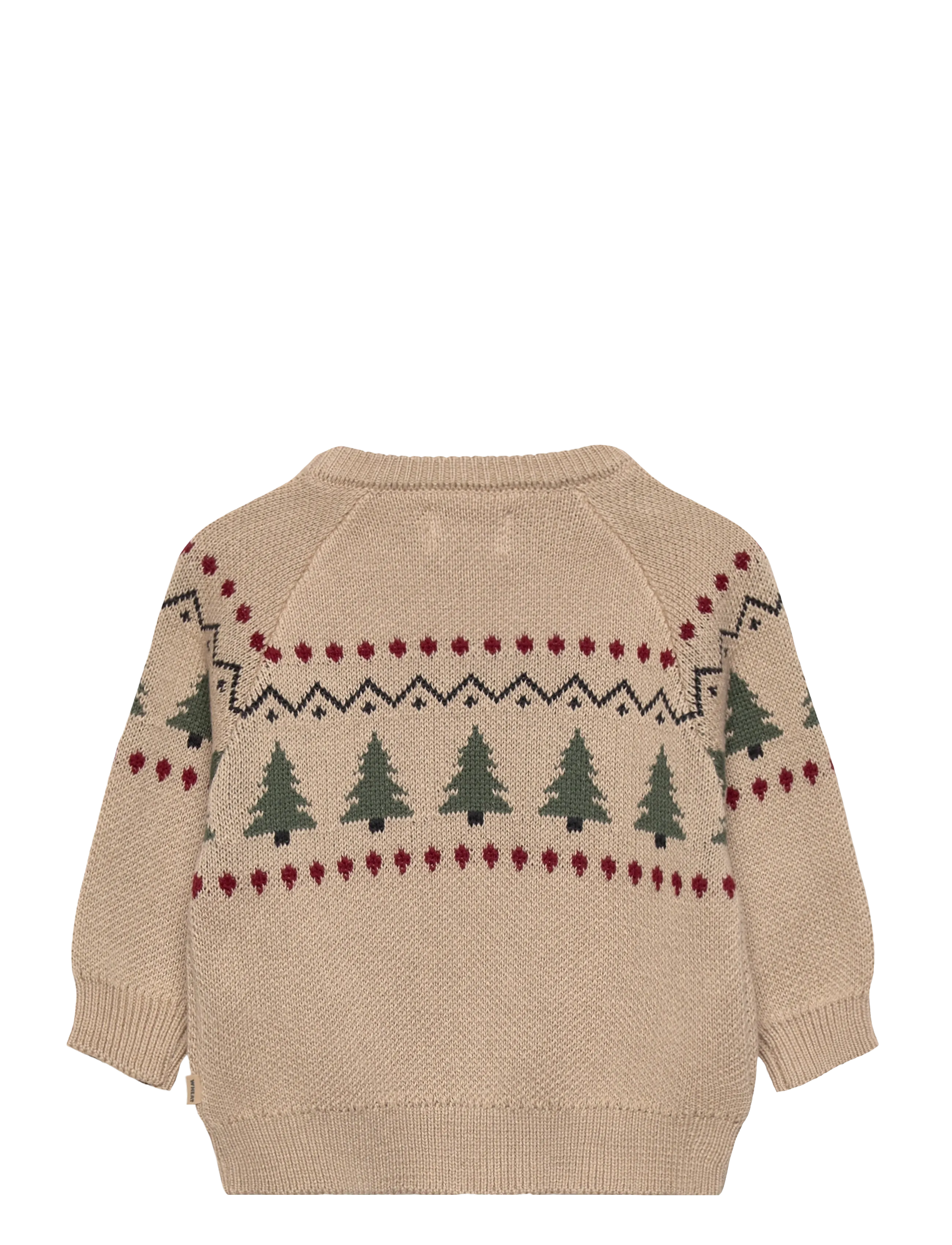 Wheat - Jacquard Pullover Balou - jumpers - warm sand - 1