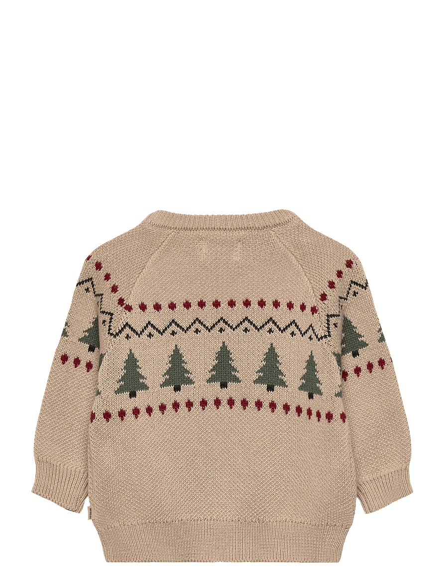 Wheat - Jacquard Pullover Balou - pullover - warm sand - 1