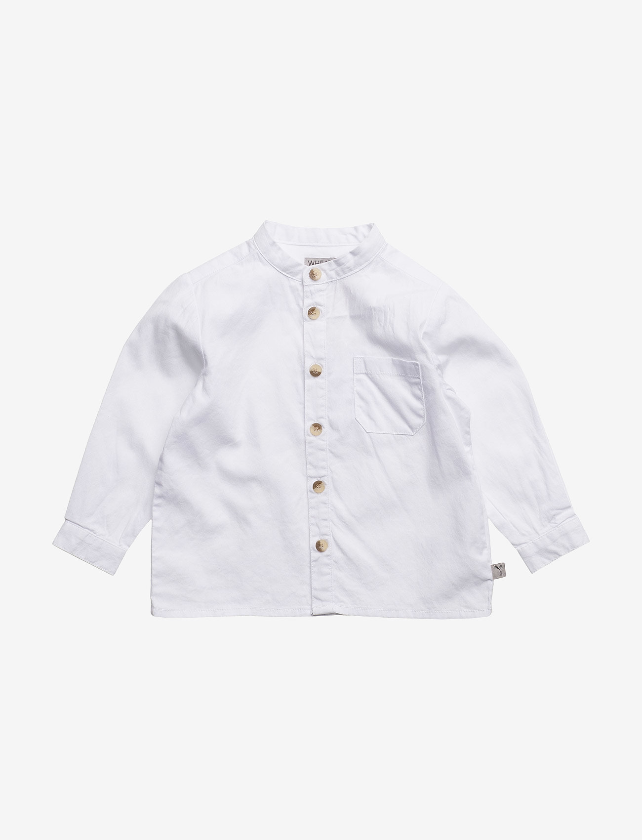Shirt Pocket LS - WHITE