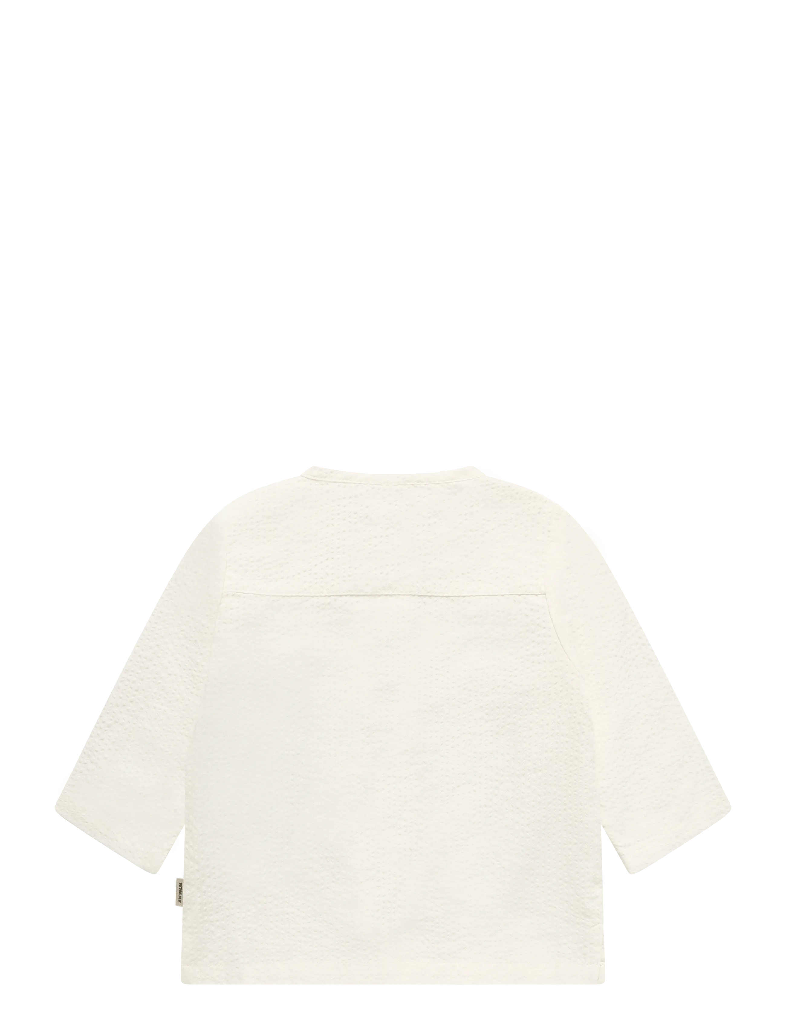 Wheat - Shirt Shelby - long-sleeved shirts - ivory - 1