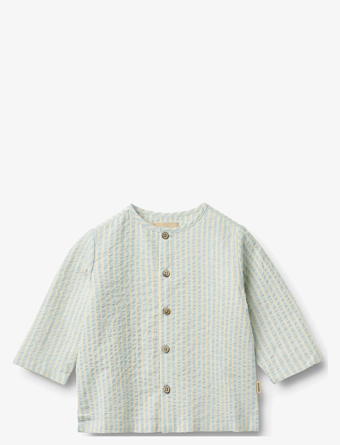 Wheat - Shirt Shelby - pikkade varrukatega särgid - summer sky stripe - 0