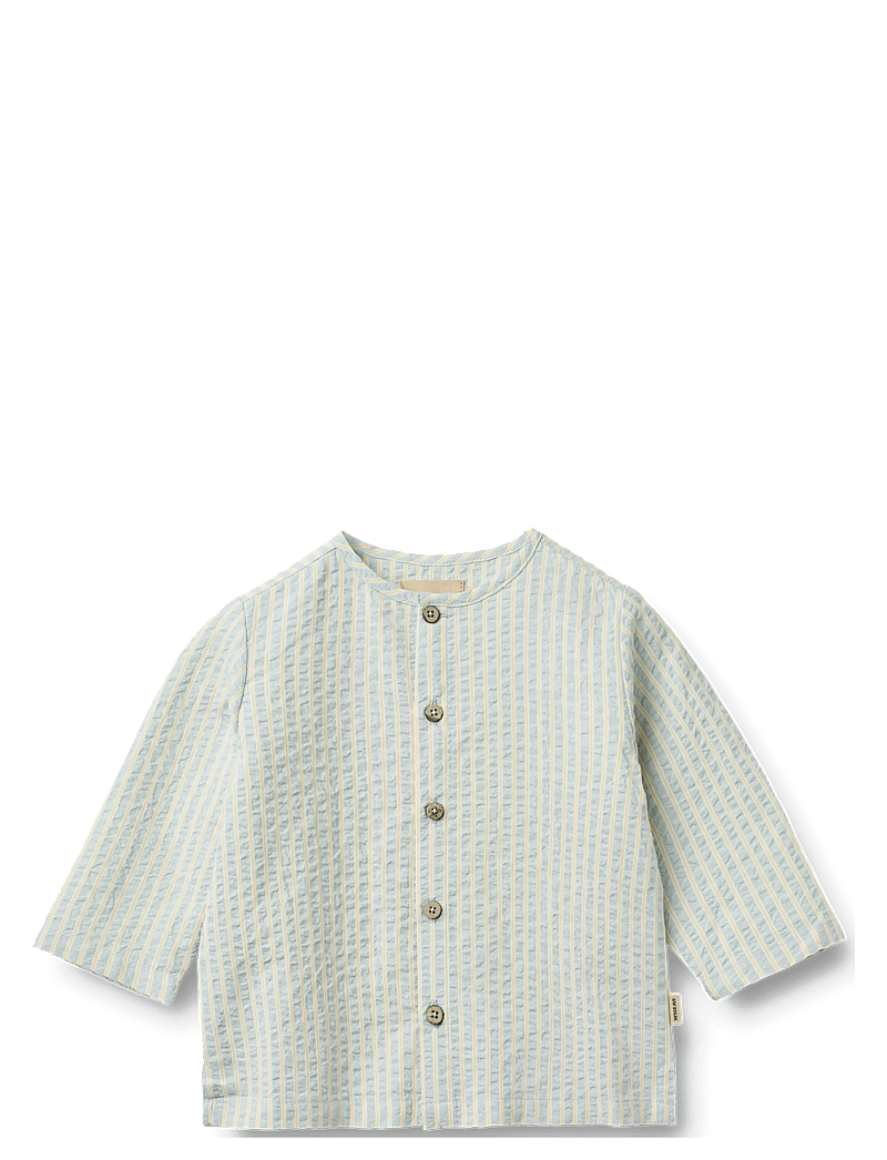 Wheat - Shirt Shelby - pikkade varrukatega särgid - summer sky stripe - 0