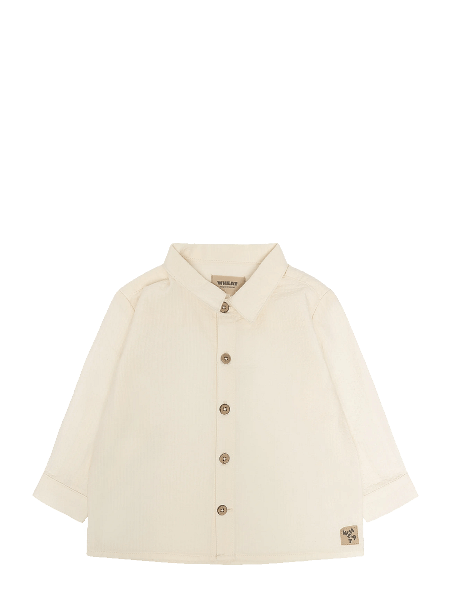 Wheat - Shirt Oscar - langärmlige hemden - ivory - 0