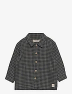 Shirt Oscar - BLACK COAL CHECK