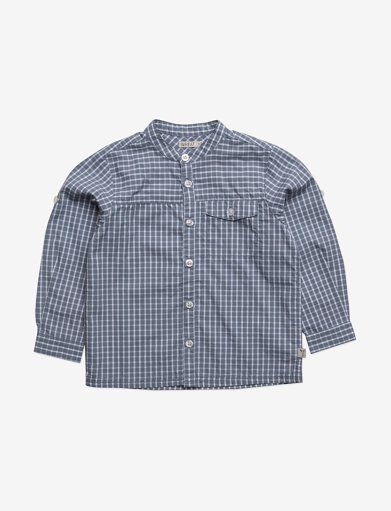 Wheat - Shirt Axel LS - blue - 0