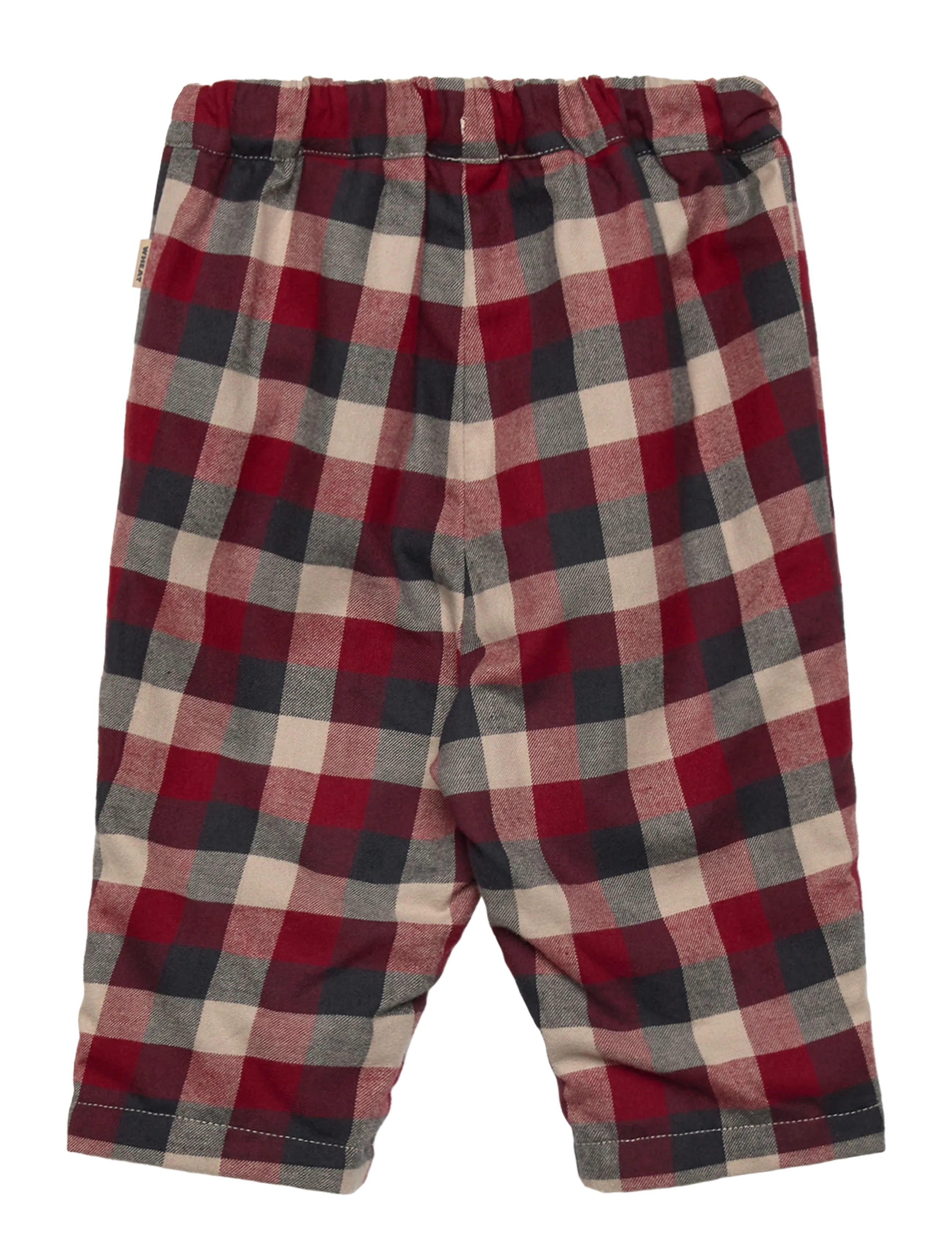 Wheat - Trousers Lined Arne - laveste priser - red blue check - 1