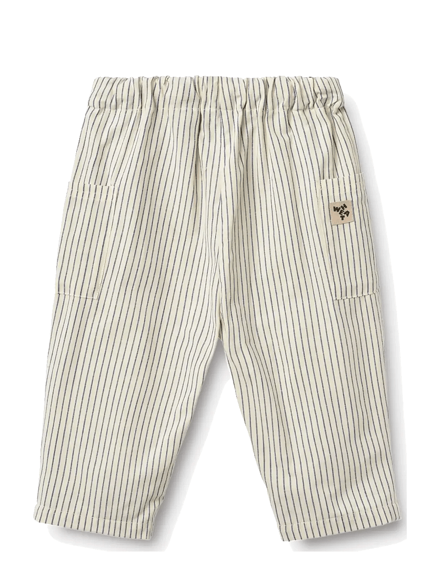 Wheat - Trousers Arne - dark blue stripe - 1