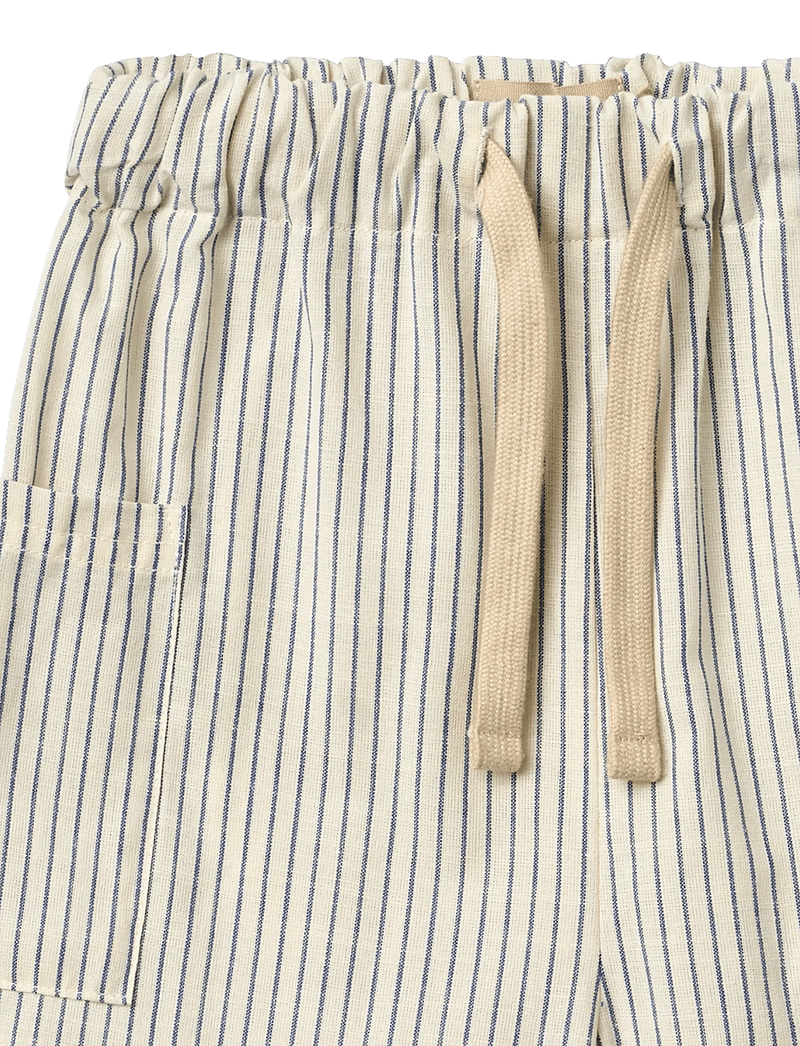Wheat - Trousers Arne - dark blue stripe - 2