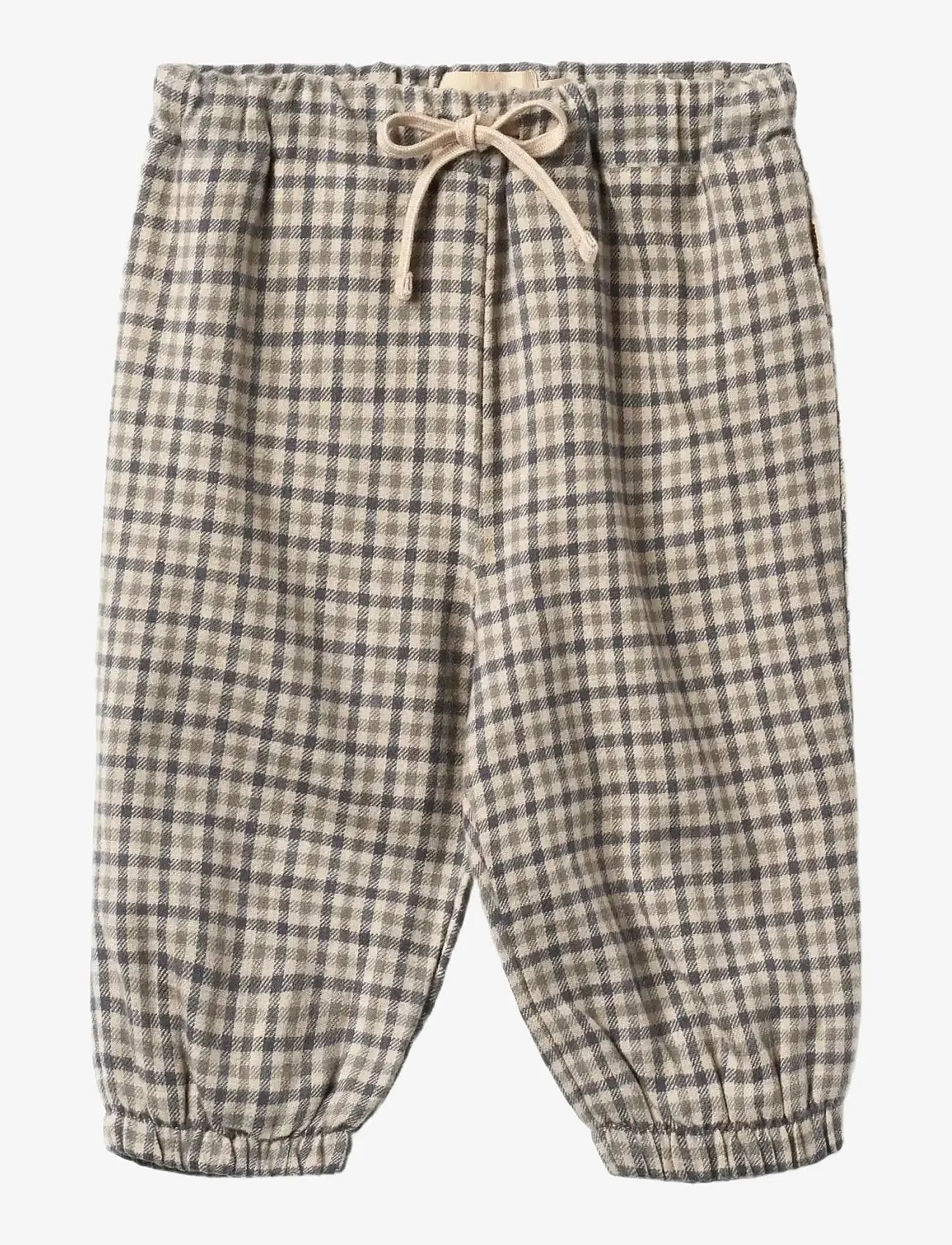 Wheat - Trousers Lined Blake - blue check - 1