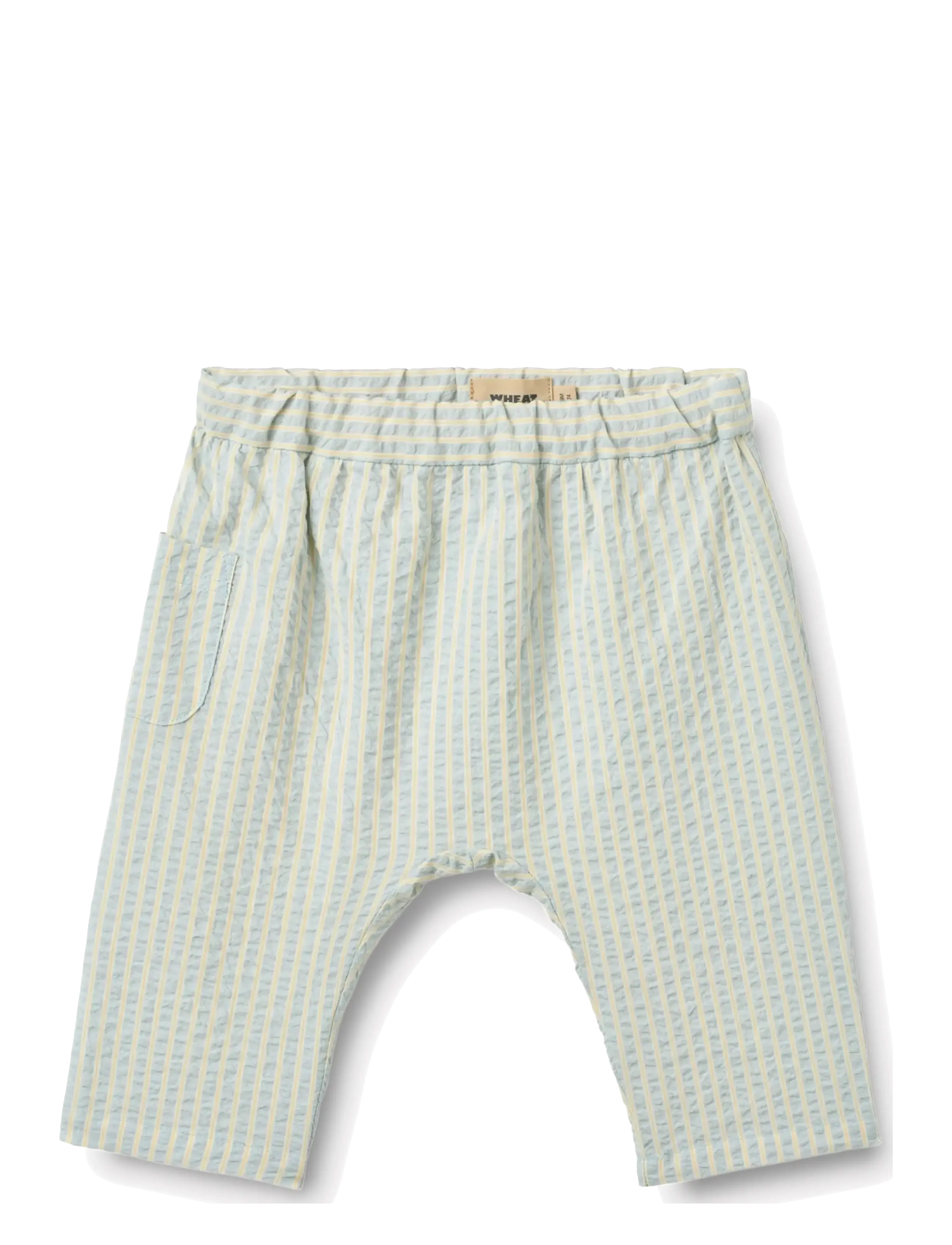 Wheat Trousers Henry - Baby 44-92 - SUMMER SKY STRIPE / green