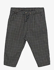 Wheat - Trousers Rufus Lined - spodnie - black coal check - 0