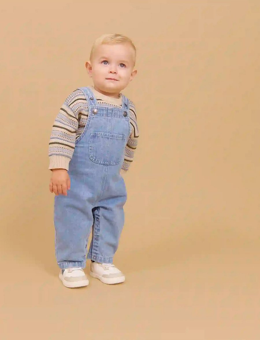 Wheat - Denim Overalls Ivan - jumpsuits - light blue denim - 0