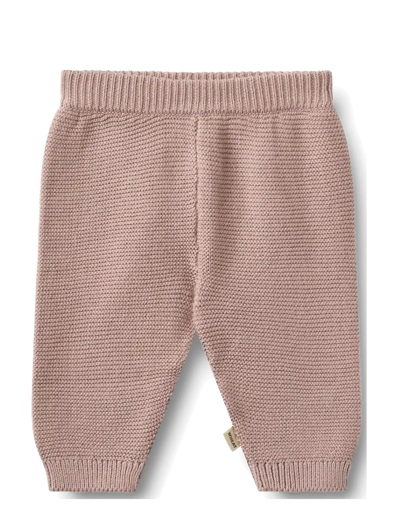 Wheat Knit Trousers Antonie - Babybukser - DRY ROSE / pink/rose
