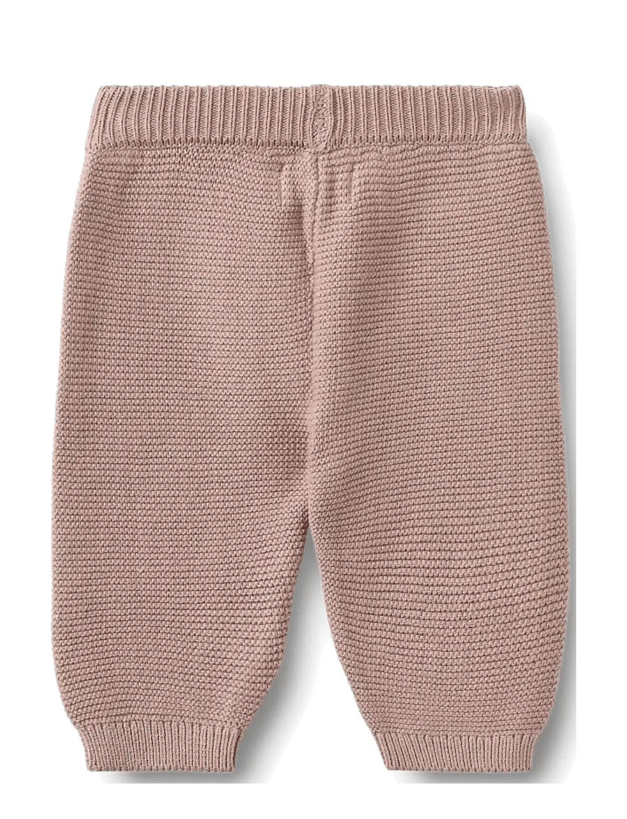 Wheat - Knit Trousers Antonie - babyhosen - dry rose - 1