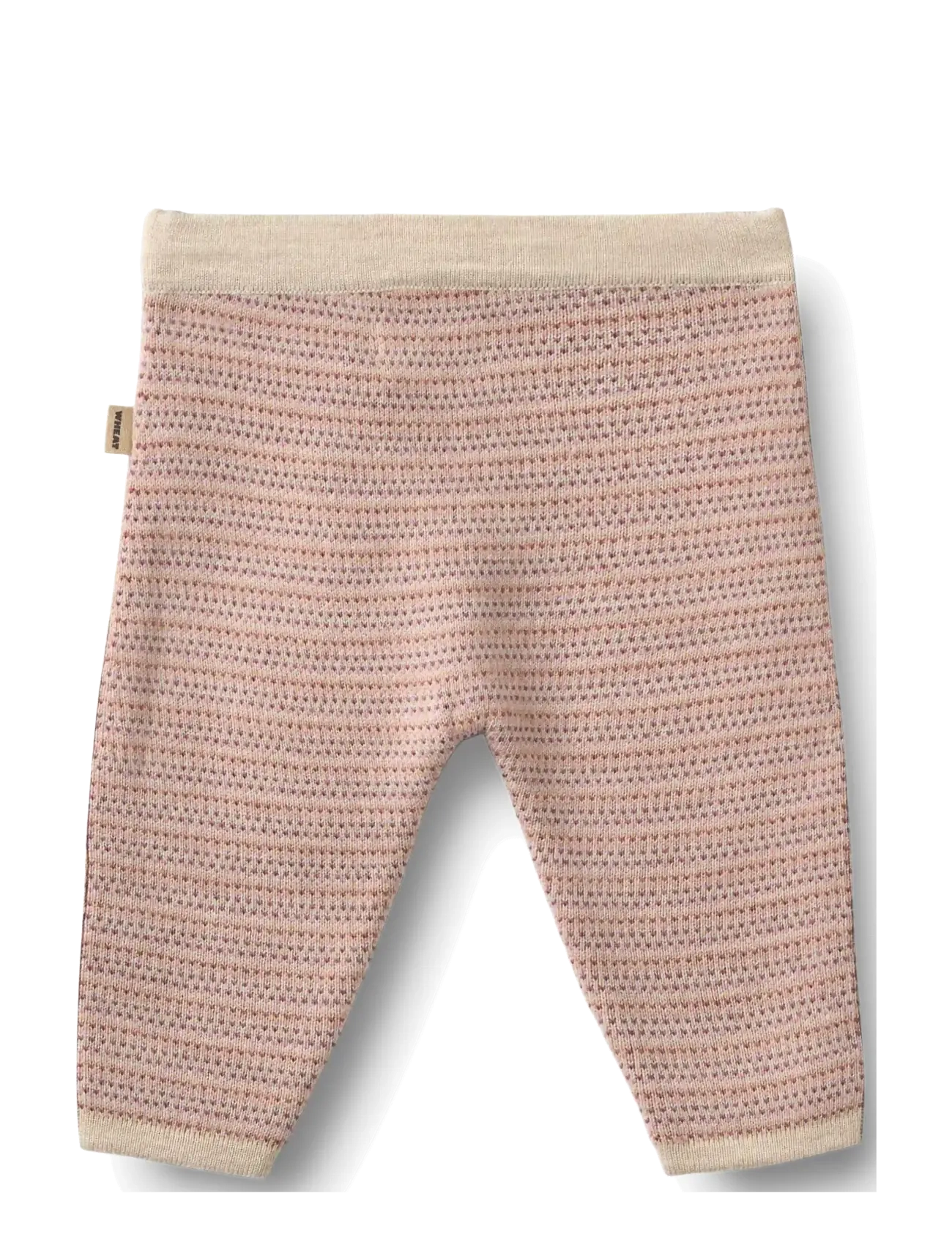 Wheat - Knit Trousers Neel - babybukser - rose - 2