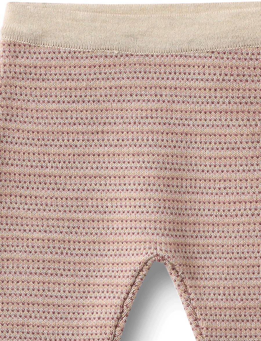 Wheat - Knit Trousers Neel - babyhosen - rose - 4