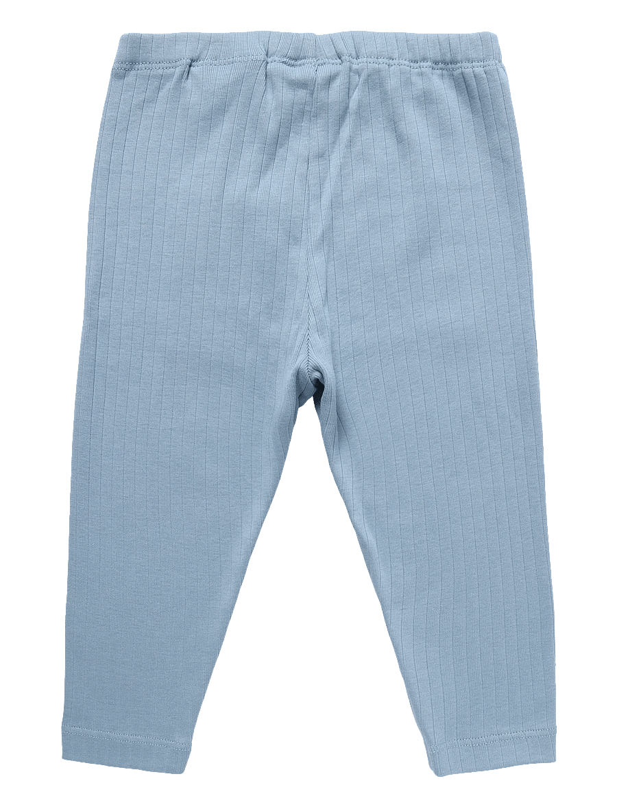 Wheat - Jersey Pants Silas - babybukser - faded denim - 1