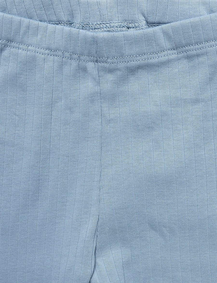 Wheat - Jersey Pants Silas - babybukser - faded denim - 2