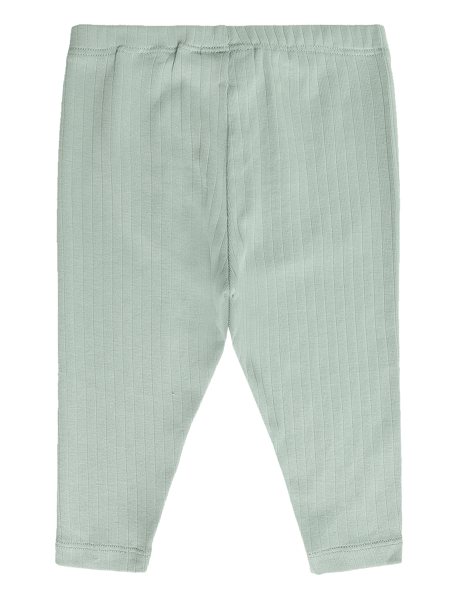 Wheat - Jersey Pants Silas - babybukser - green pool - 1