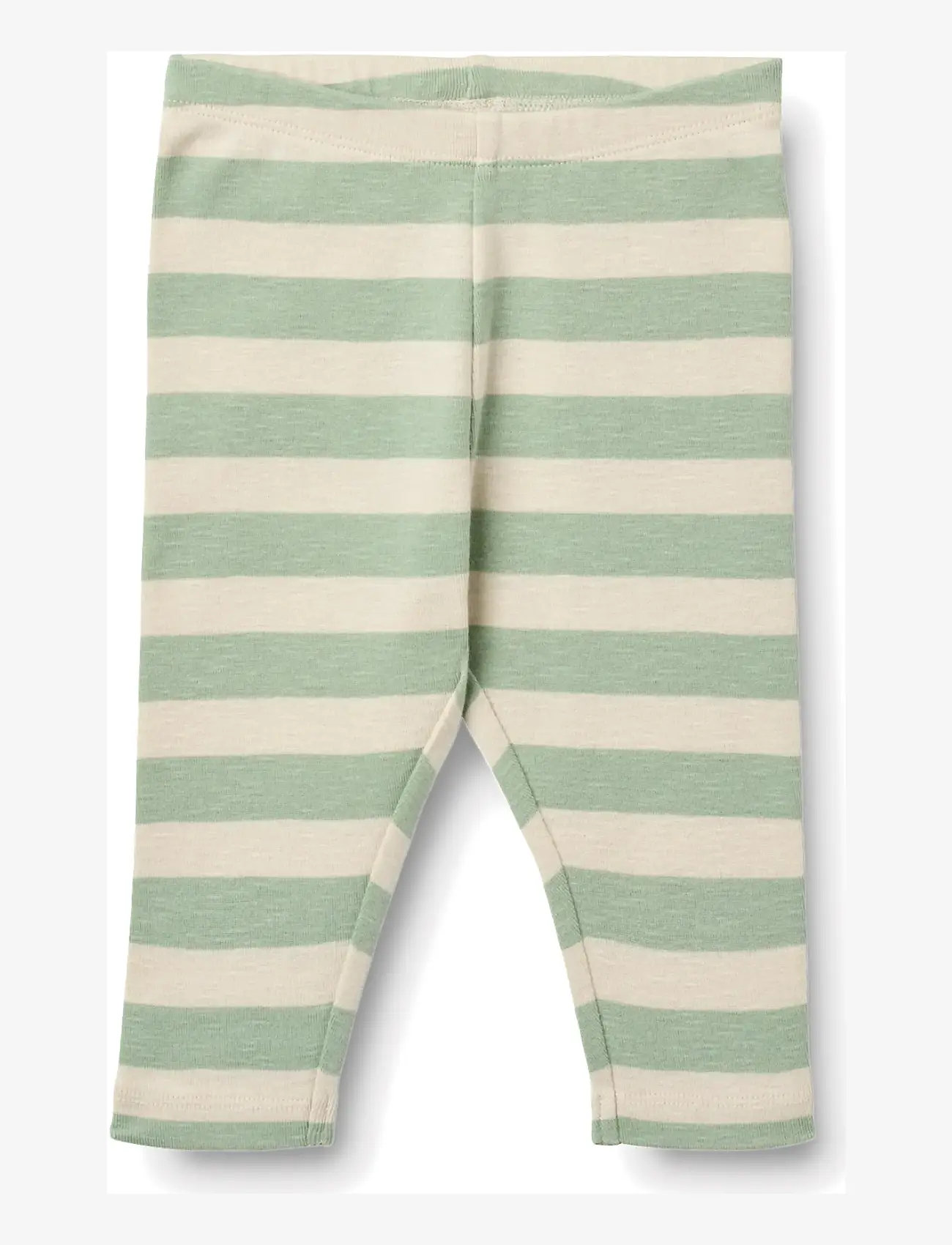 Wheat - Jersey Pants Silas - leggings - mint stripe - 0