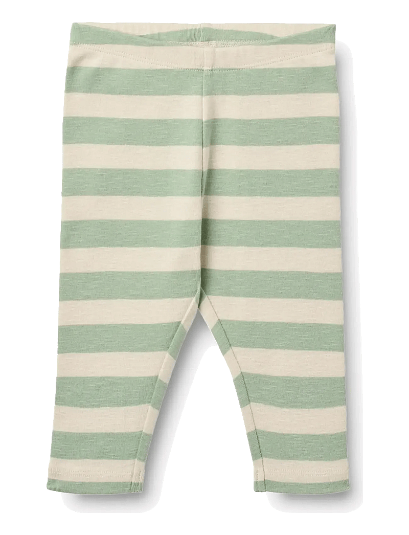 Wheat - Jersey Pants Silas - retuusid - mint stripe - 0