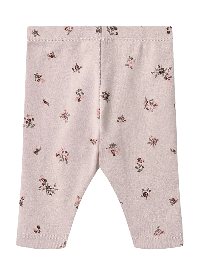 Wheat - Jersey Pants Silas - leggings - soft lilac flowers - 1