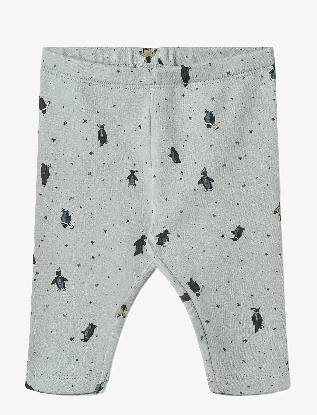 Wheat - Jersey Pants Silas - efterårstøj - soft rain penguins - 0