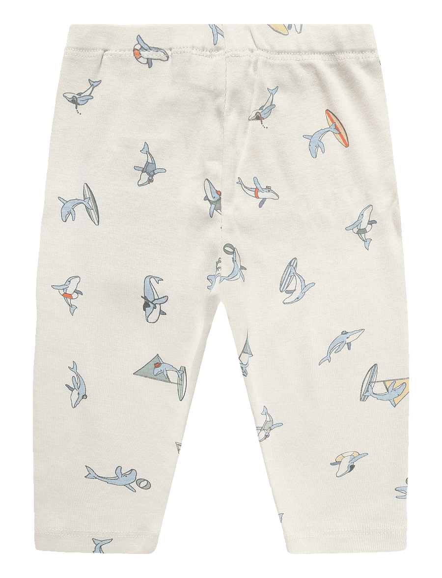 Wheat - Jersey Pants Silas - babybyxor - whale friends - 1