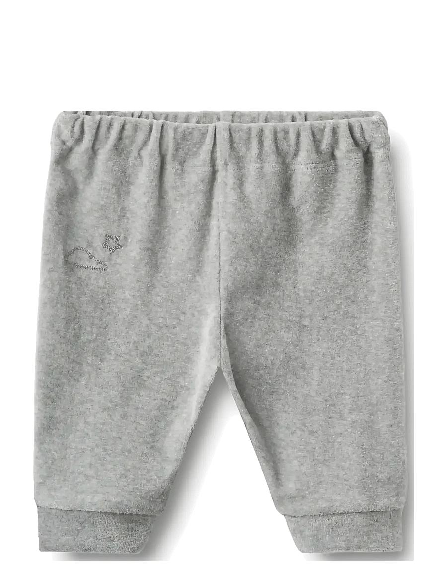 Wheat - Soft Pants Shiloh Sky - jogginghosen - melange grey - 0