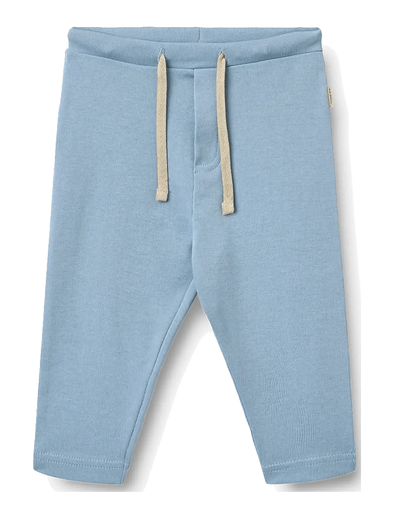 Wheat - Jersey Pants Manfred - beebipüksid - faded denim - 0