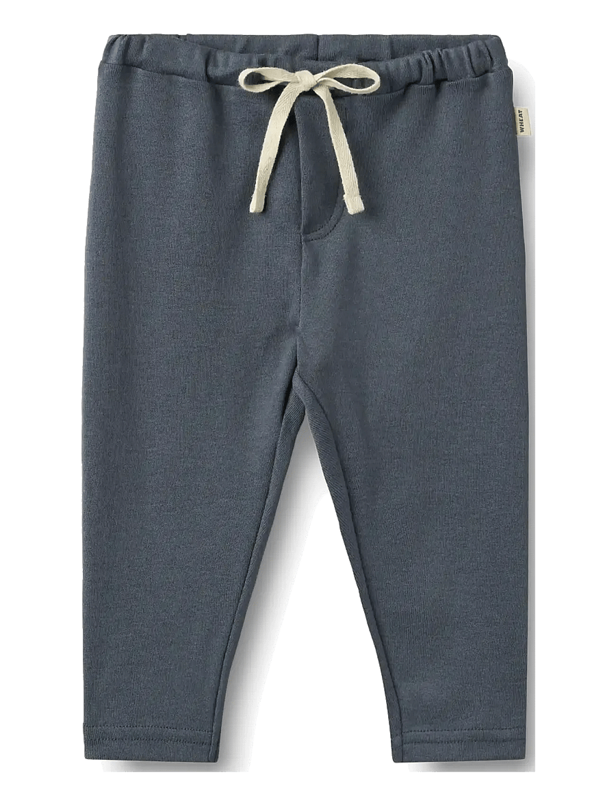 Wheat - Jersey Pants Manfred - babyhosen - greyblue - 0