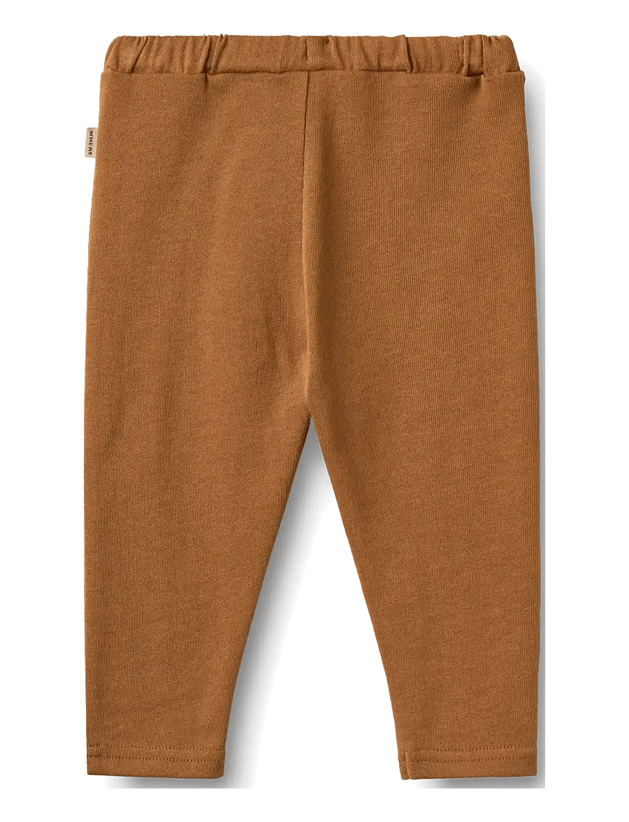 Wheat - Jersey Pants Manfred - dressipüksid - warm hazel - 1