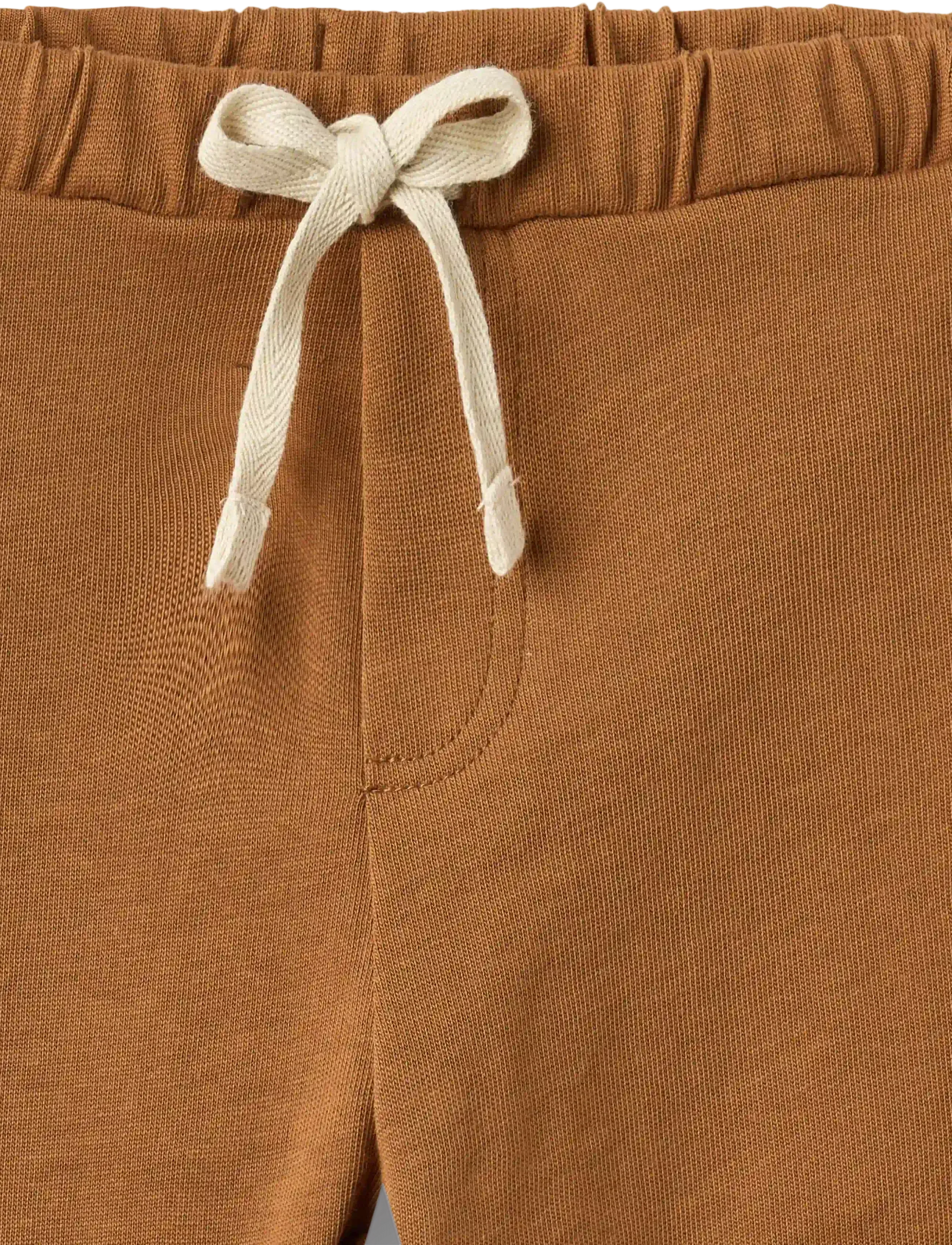 Wheat - Jersey Pants Manfred - dressipüksid - warm hazel - 2
