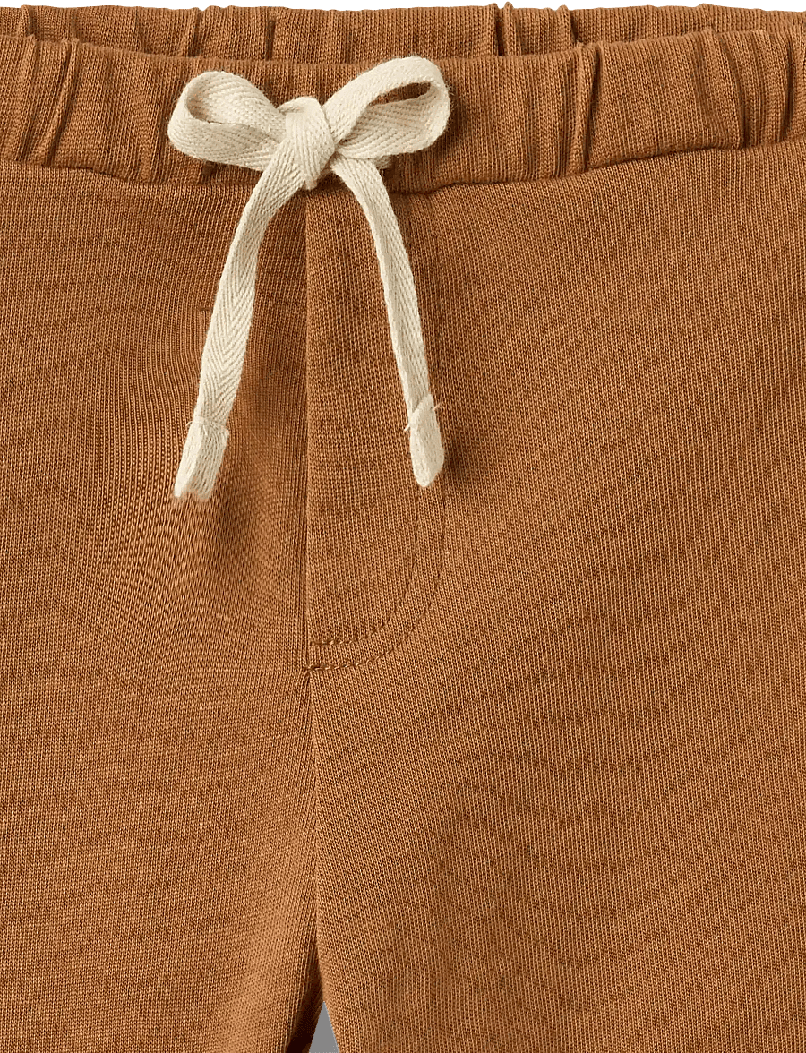 Wheat - Jersey Pants Manfred - dressipüksid - warm hazel - 2