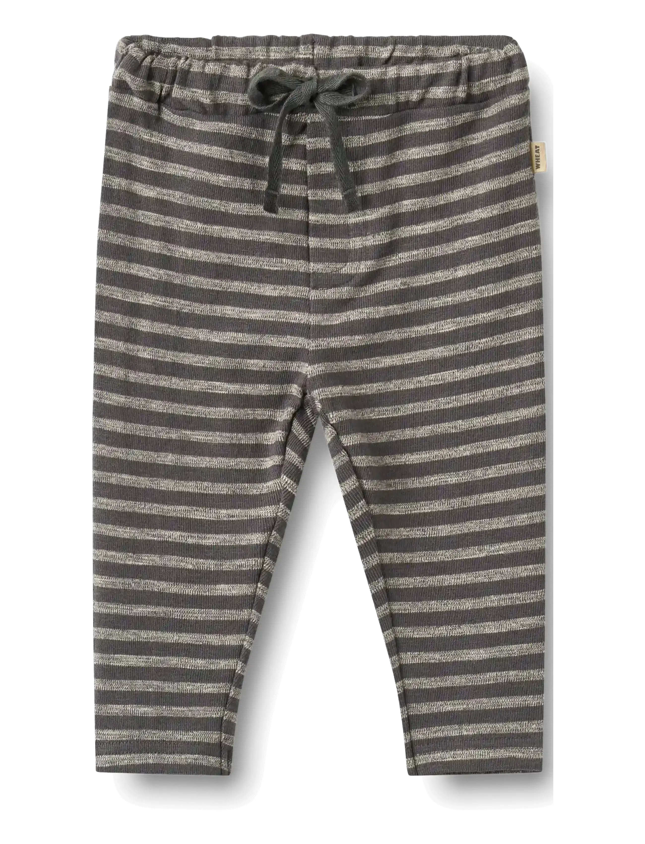 Wheat Jersey Pants Manfred - Shop efter størrelse - DARK CHARCOAL STRIPE / grey