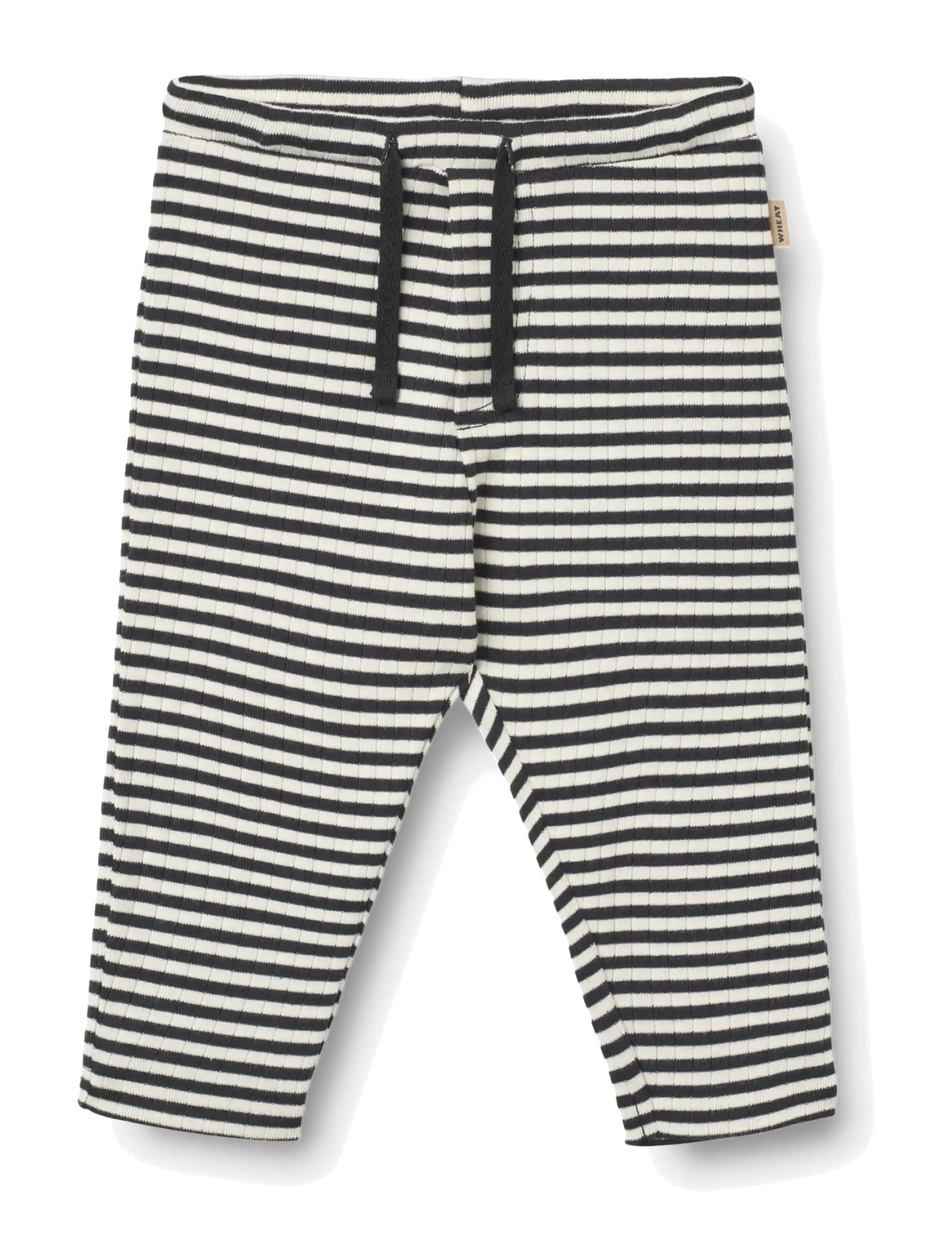 Wheat Jersey Pants Manfred - Baby 44-92 - NAVY RIB STRIPE / multi