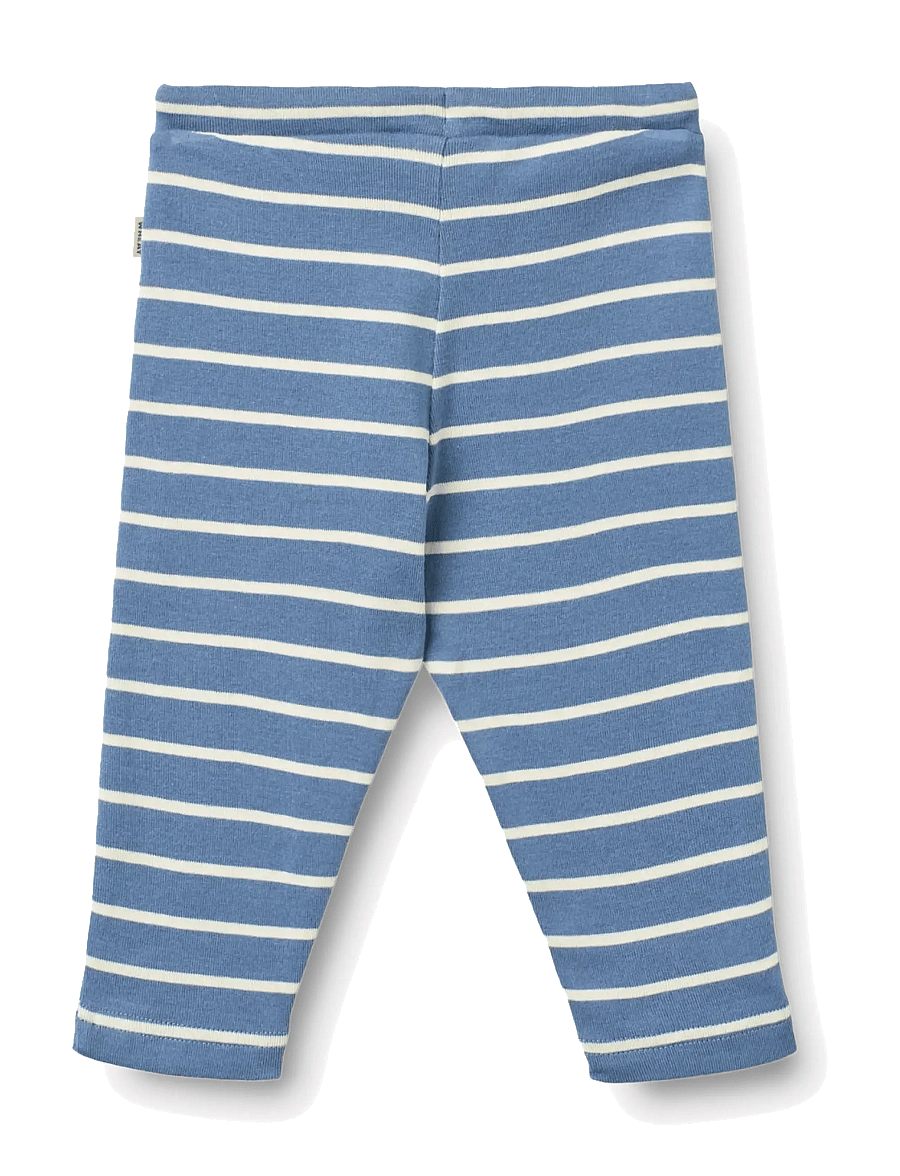 Wheat - Jersey Pants Manfred - leggings - blue stripe - 1