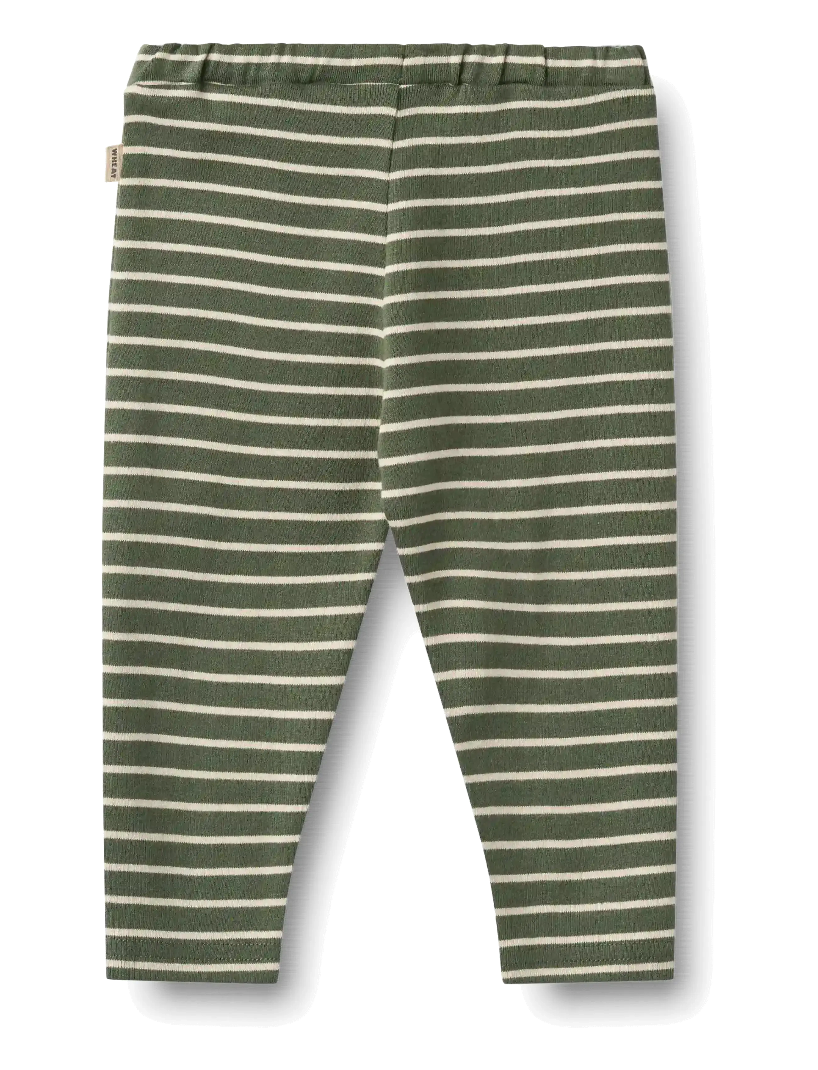 Wheat - Jersey Pants Manfred - leggings - dark green stripe - 1