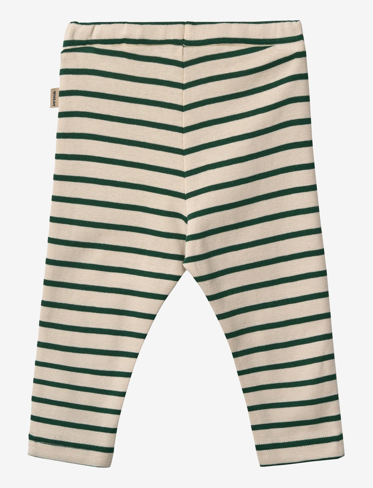 Wheat - Jersey Pants Manfred - green stripe - 1
