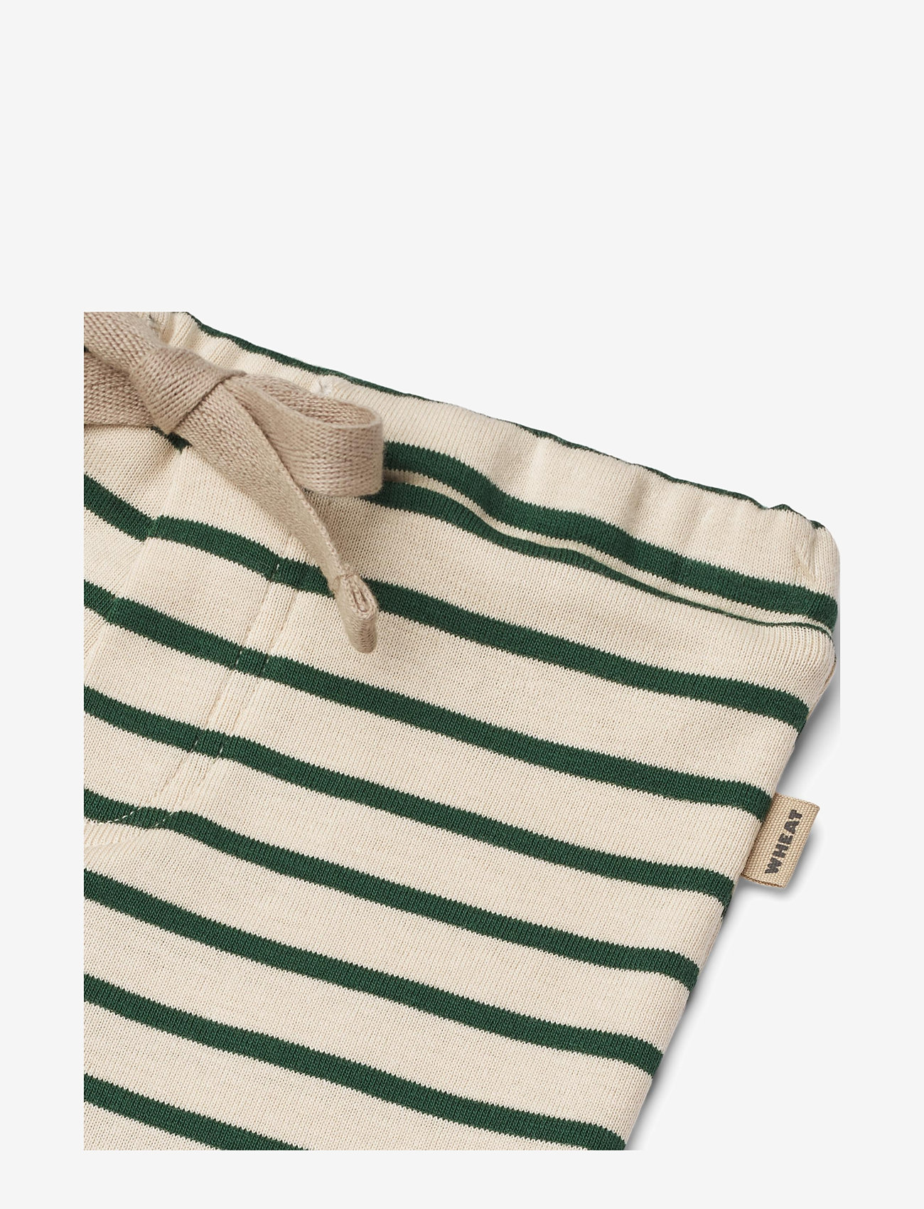 Wheat - Jersey Pants Manfred - green stripe - 2
